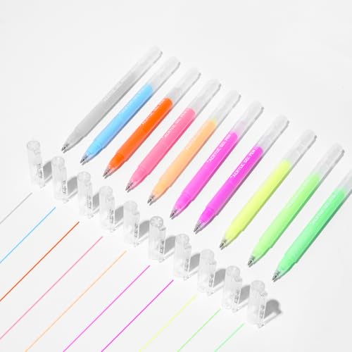 ROSYMENG 10 Colors Acrylic Gel Pens Set (10 Count)