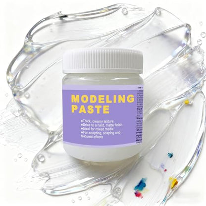 Acrylic Modeling Paste 3D Art Texture Paste 9.88oz (9.8767 Ounce)