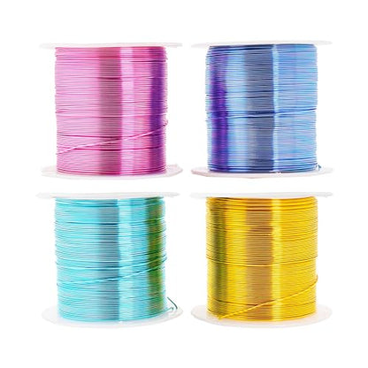 18 Gauge Pastel Anodized Aluminum Craft Wire (400 Foot)