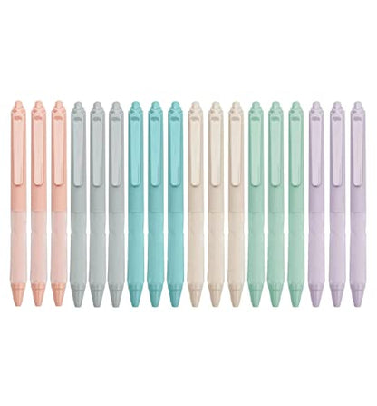 Ballpoint Pens 1.0mm Medium Point Black Ink Pens Retractable (18 Count)