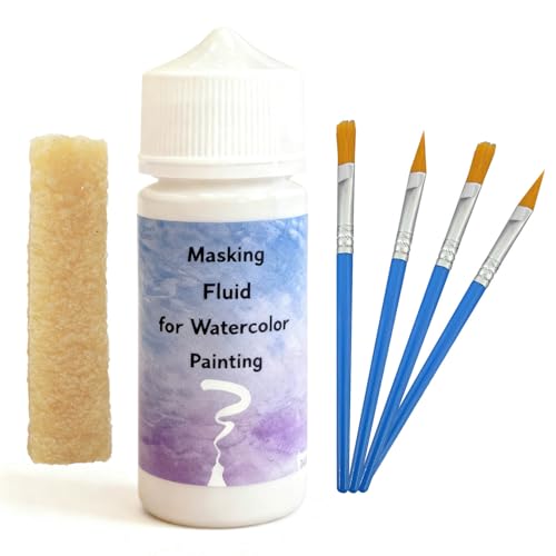 100ml White Watercolor Masking Fluid