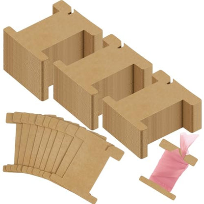 300 Pcs Ribbon Organizer Cardboard Ribbon Bobbin (300 Count)