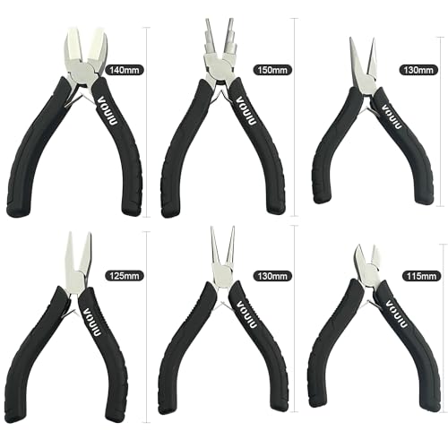 6 Piece Jewelry Pliers Set Jewelry Making Tools