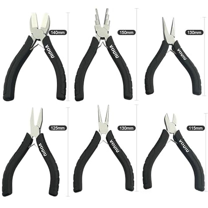 6 Piece Jewelry Pliers Set Jewelry Making Tools
