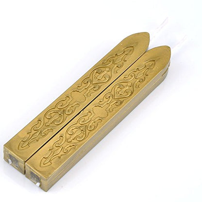 5Pcs Lapis Lazuli Sealing Wax Sticks with Wicks for Wax Seal Stamp (5 Count)