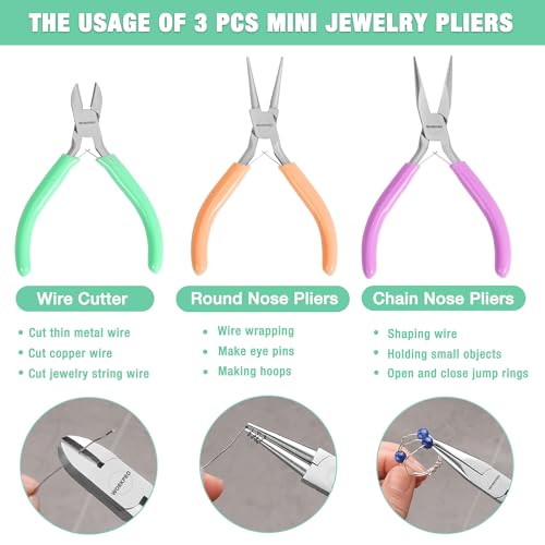 Jewelry Pliers Set (3 Count)