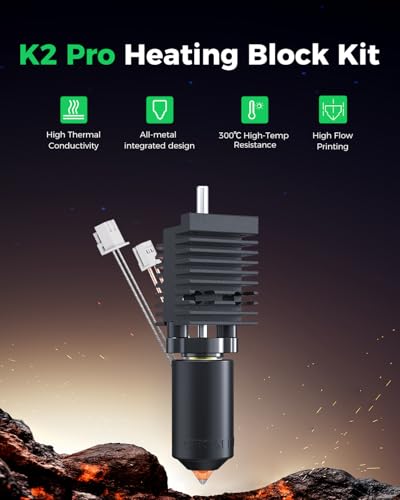 Official K2 Pro Ceramic Heating Block Hotend Kit