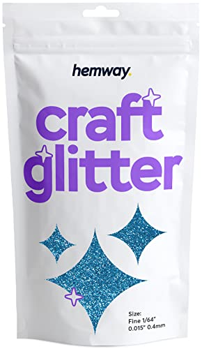 Craft Glitter Ocean Blue 100g Fine Glitter (3.5 Ounce)