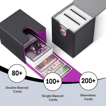 Card Deck Box for Trading Cards (4 Count)