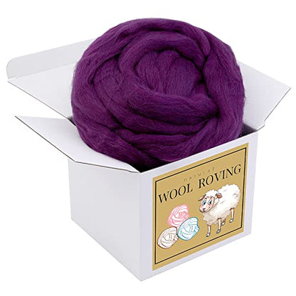 Wool Roving Bulk (8.8 Ounce)