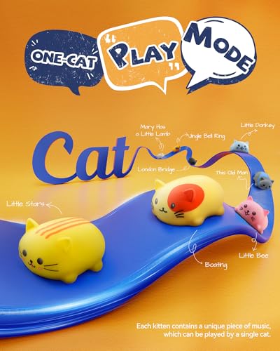 1701 Musical Cat Piano Keyboard Toy Set with Cute Meow Sound
