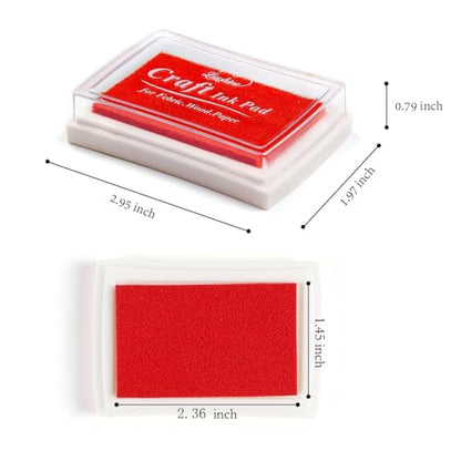 15 Colors Craft Ink Pads (15 Count)
