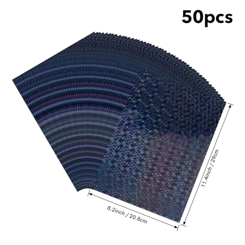 50 Sheets Black Gemstone Toner Reactive Foil (50 count)