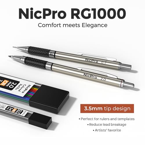 Art Mechanical Pencil Set in Storage Case (4 Count)