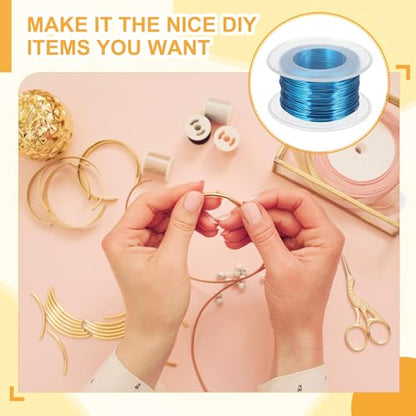 20 Gauge 0.8mm Anodized Aluminum Wire for Jewelry Craft Making