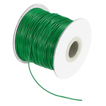 Waxed Cord 1mm Waxed Thread 87 Yard Wax String Leather Cord for Bracelet Making