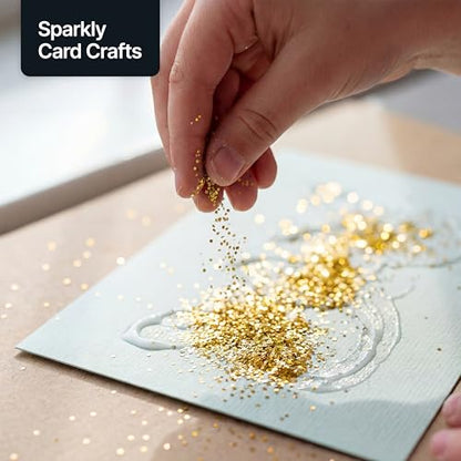 Craft Glitter Gold 100g Ultrafine Glitter (3.5 Ounce)