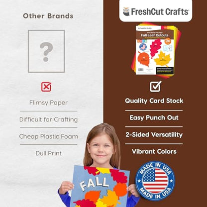Fall Leaf Cutouts (120 Count)