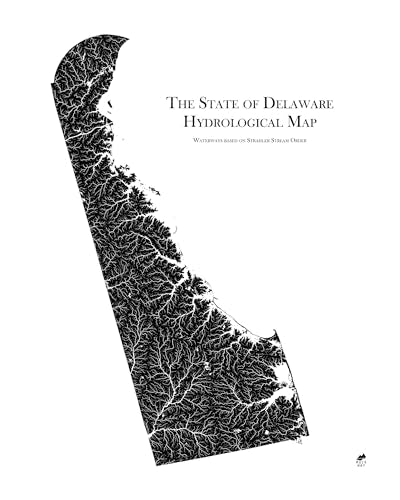 Hydrological River Map of Delaware