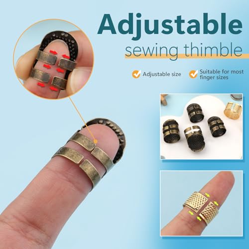 Thimbles for Hand Sewing (8 Count)