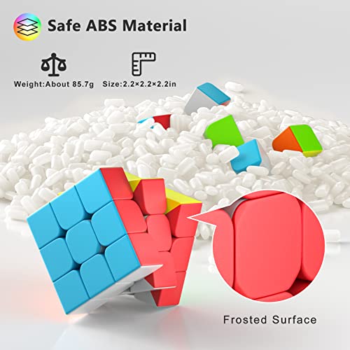 Full Size 3x3x3 Speed Cube Set (10 Count)