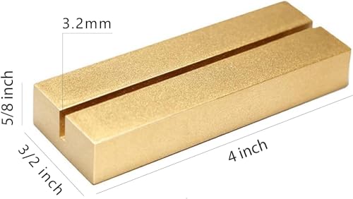 20 Pack 4" Gold Birch Wood Stands for Wedding Acrylic Sign (20 Count)