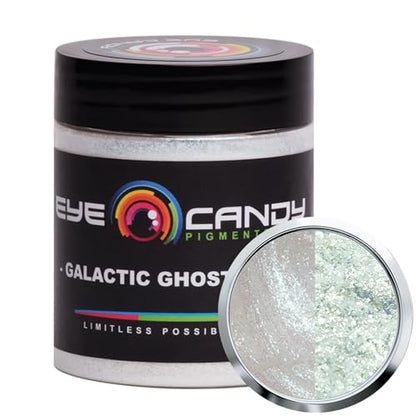 Premium Mica Powder Pigment “Galactic Ghost Green”