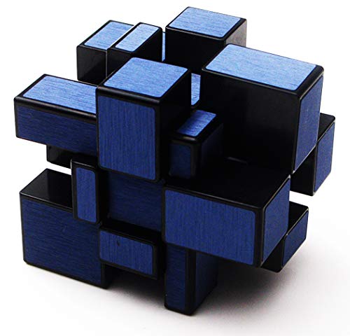 QIYI Mirror Speed Cube 3x3 Magic Cube Puzzle Blue