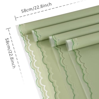 20 Sheets Flower Wrapping Paper (20 Count)