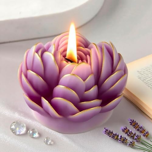 Heart Rose Cylinder Candle & Resin Mold