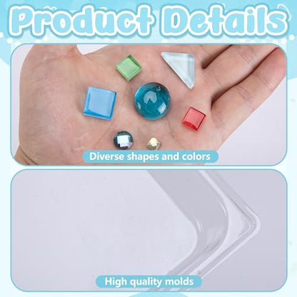 14 Pcs Square Stepping Stone Mold Kit