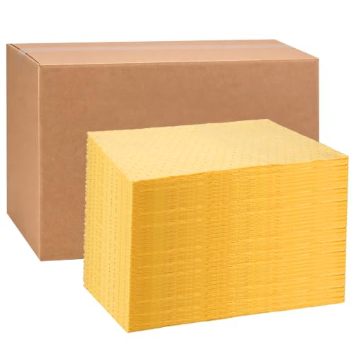 100 Pcs Oil Absorbent Pad for Spill (100 Count)