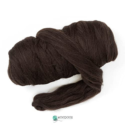 Natural Wool Bulk roving (16 Ounce)