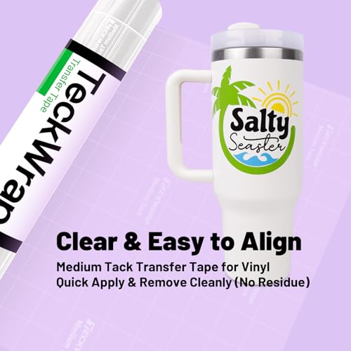 Clear Transfer Tape for Vinyl (10 Foot)