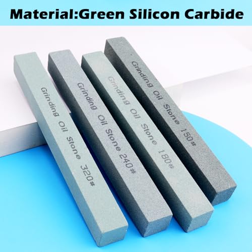 4Pcs Square Sharpening Stone Set