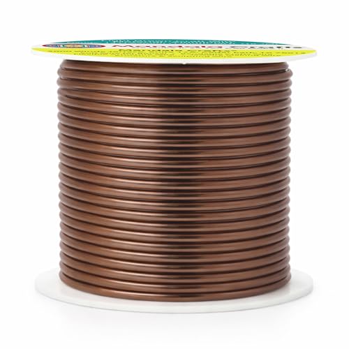 14 Gauge Light Brown Anodized Aluminum Craft Wire