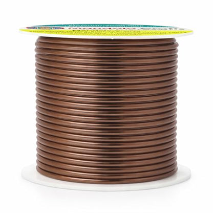 14 Gauge Light Brown Anodized Aluminum Craft Wire