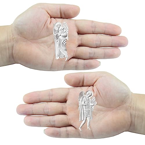 Art Molds for Polyclay Air Dry Clay Plaster (2 Count)