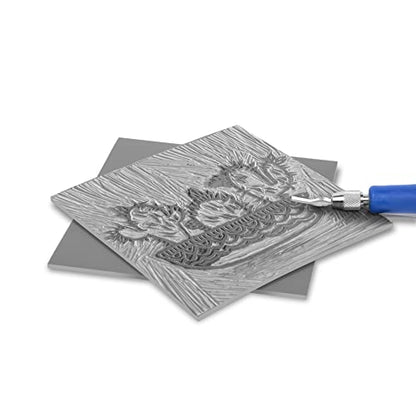 2 Pcs 6x6 Soft Linoleum Carving Block (2 Count)