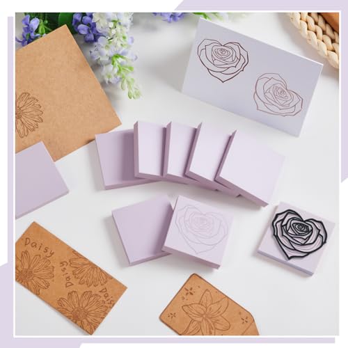 24 Pcs 2" x 2" Rubber Carving Block Printmaking Stamp (24 Count)