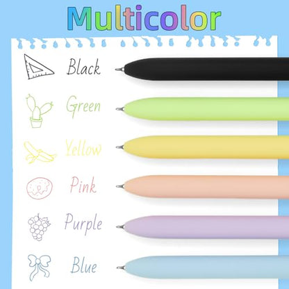 Fine Point Colored Pens (6 Count)