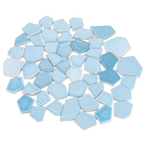 500g 1.1LB Irregular Ceramics Mosaic Tiles