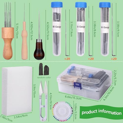 Needle Felting Tools (60 Count)