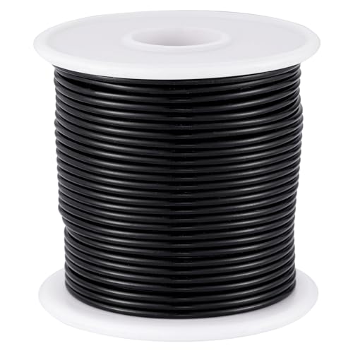 12 Gauge Black Aluminum Craft Wire (103.68 Foot)