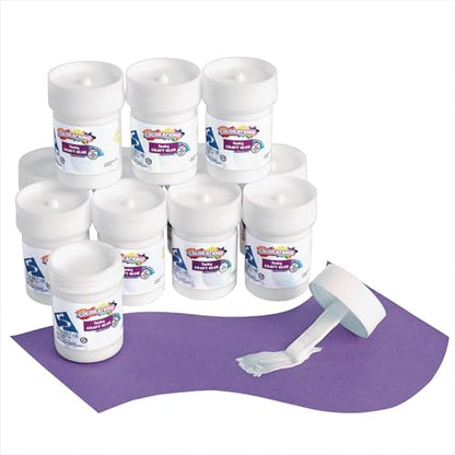 Tacky Craft Glue Jars with Brush Applicators (12 Count)