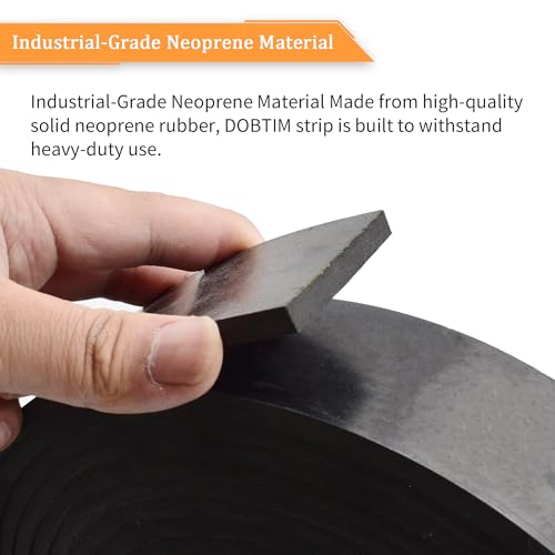 Neoprene Rubber Strips 1 (25 Foot)
