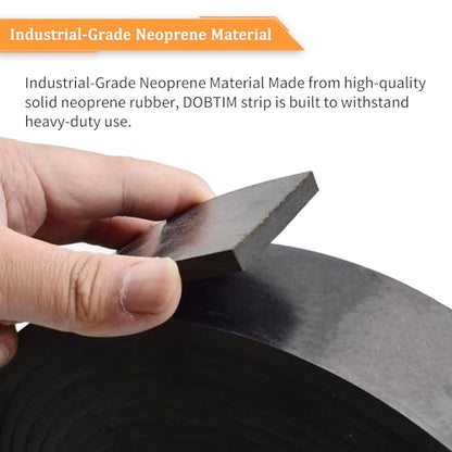 Neoprene Rubber Strips 1 (25 Foot)
