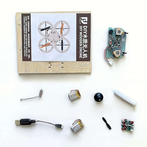 DIY Wooden Drone Model Kit