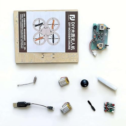 DIY Wooden Drone Model Kit
