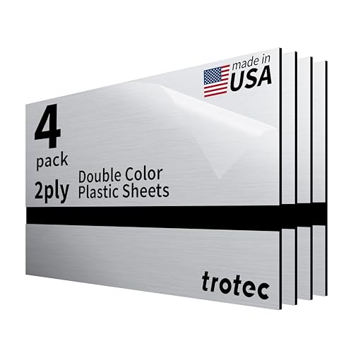 Metallic Looking Acrylic Sheet (4 Count)
